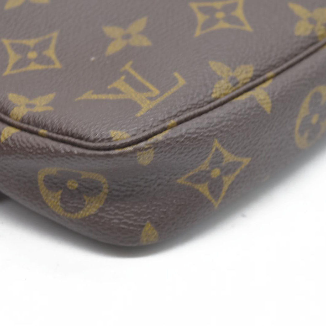 $1660 Louis Vuitton Monogram Pochette Accessories Pouch Bag CA0042