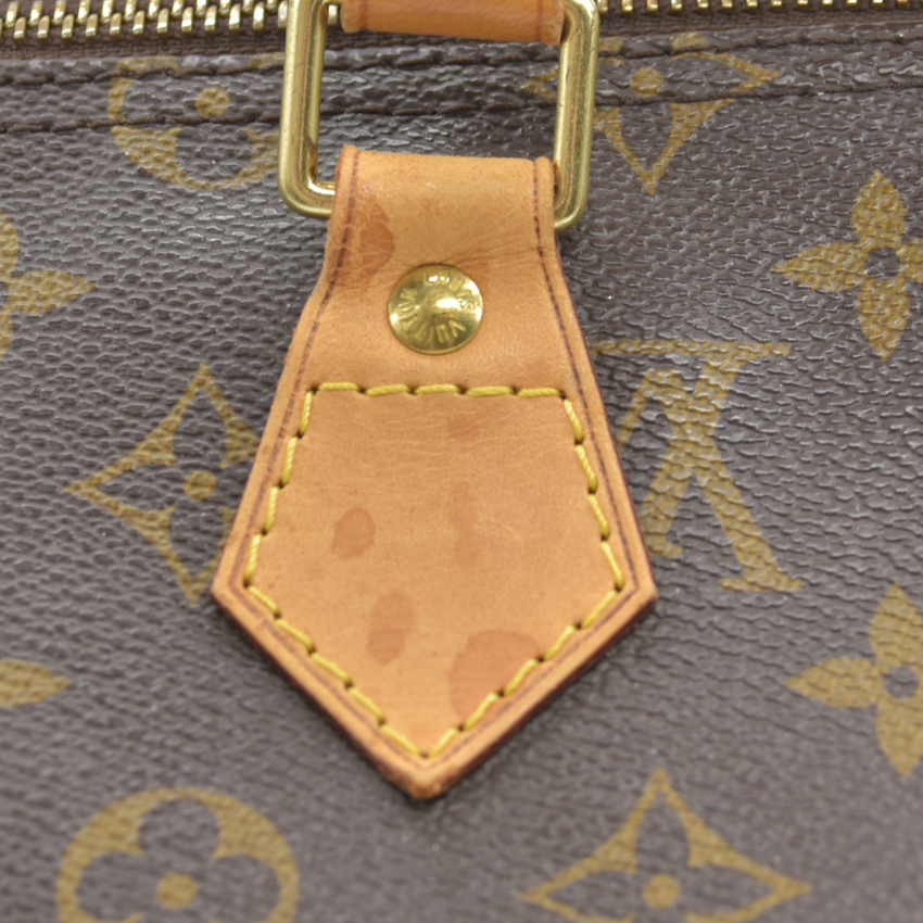 $1700 Louis Vuitton Monogram Speedy 35 SD3191 2011