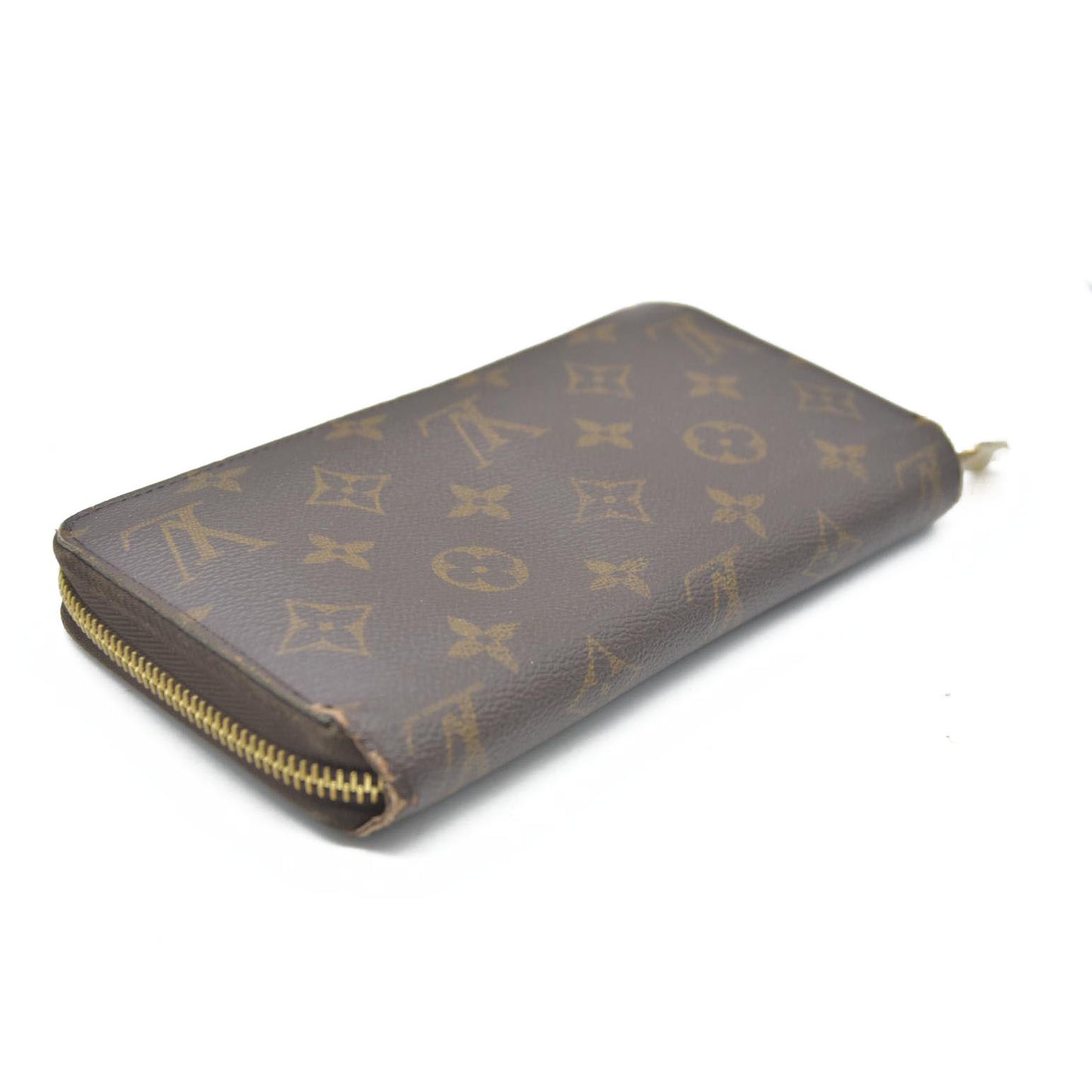 Louis Vuitton $915 Monogram Zippy Zip Around Long Wallet Purse LM0270