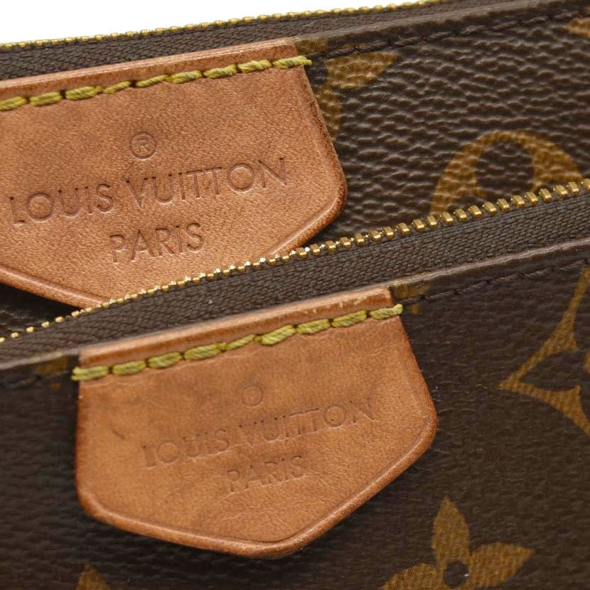 LOUIS VUITTON  Monogram Multi Pochette Accessories Kaki DR4270