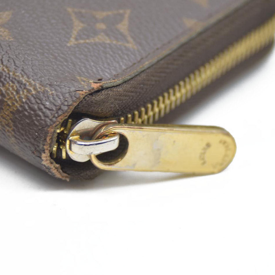 Louis Vuitton $915 Monogram Zippy Zip Around Long Wallet Purse LM0270