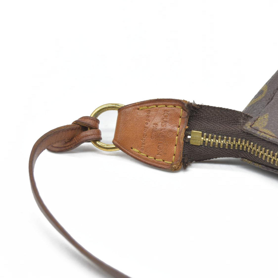 $1660 Louis Vuitton Monogram Pochette Accessories Pouch Bag CA0042