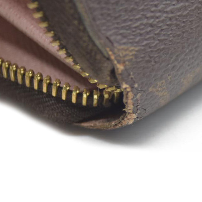 Louis Vuitton $915 Monogram Zippy Zip Around Long Wallet Purse LM0270