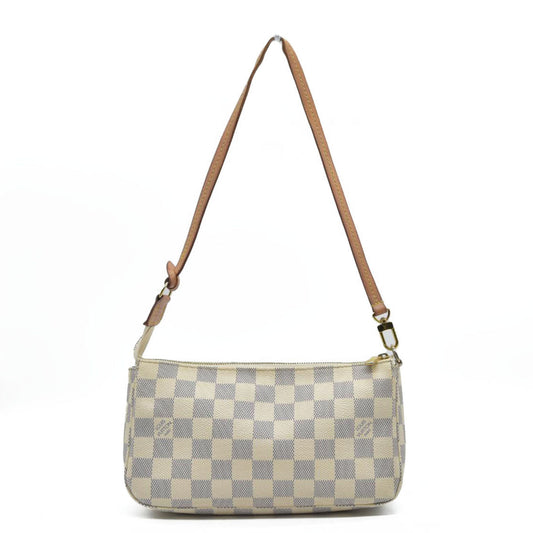 $1290 Louis Vuitton Damier Azur Pochette Accessoires NM MB2169