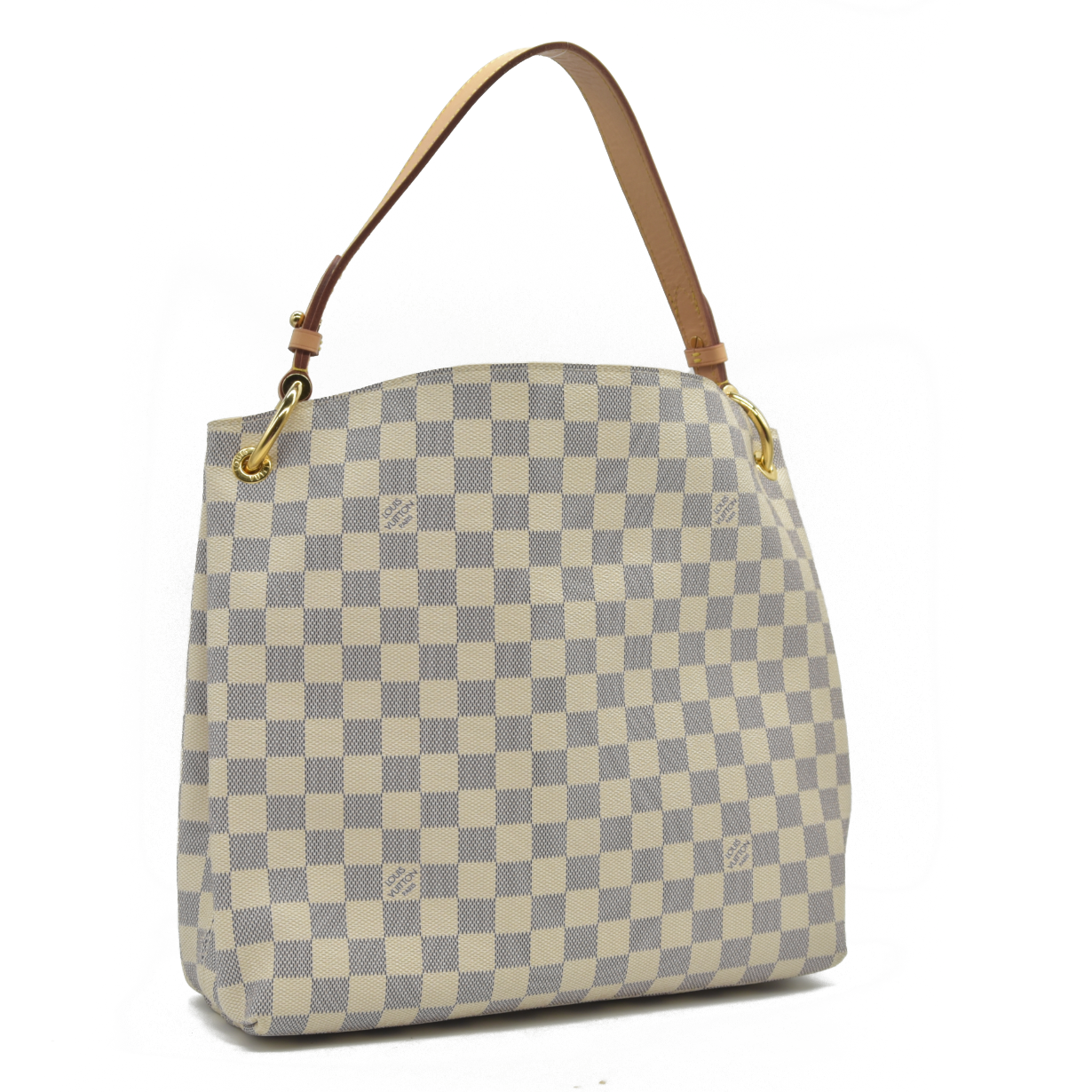 LOUIS VUITTON Damier Azur Graceful PM Tote RI3148