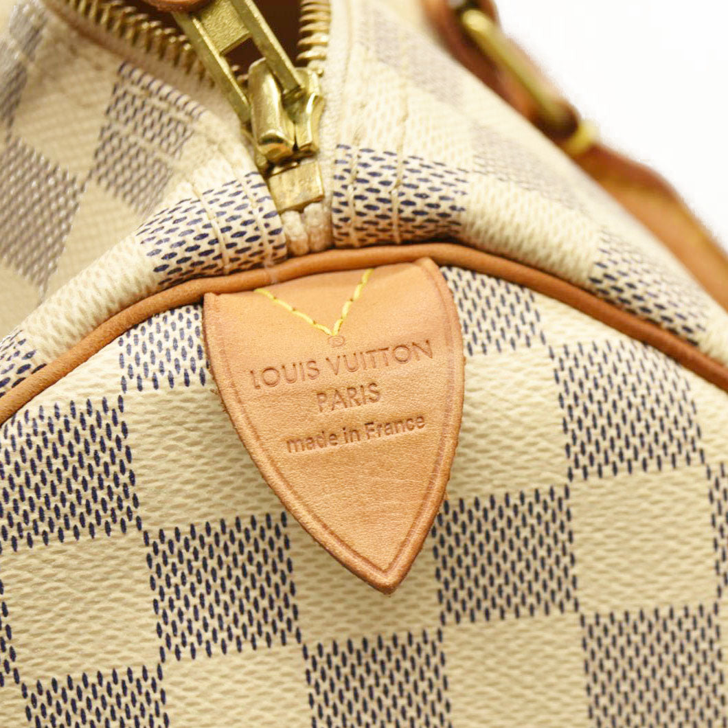 Louis Vuitton  Damier Azur Speedy 25 BA4142