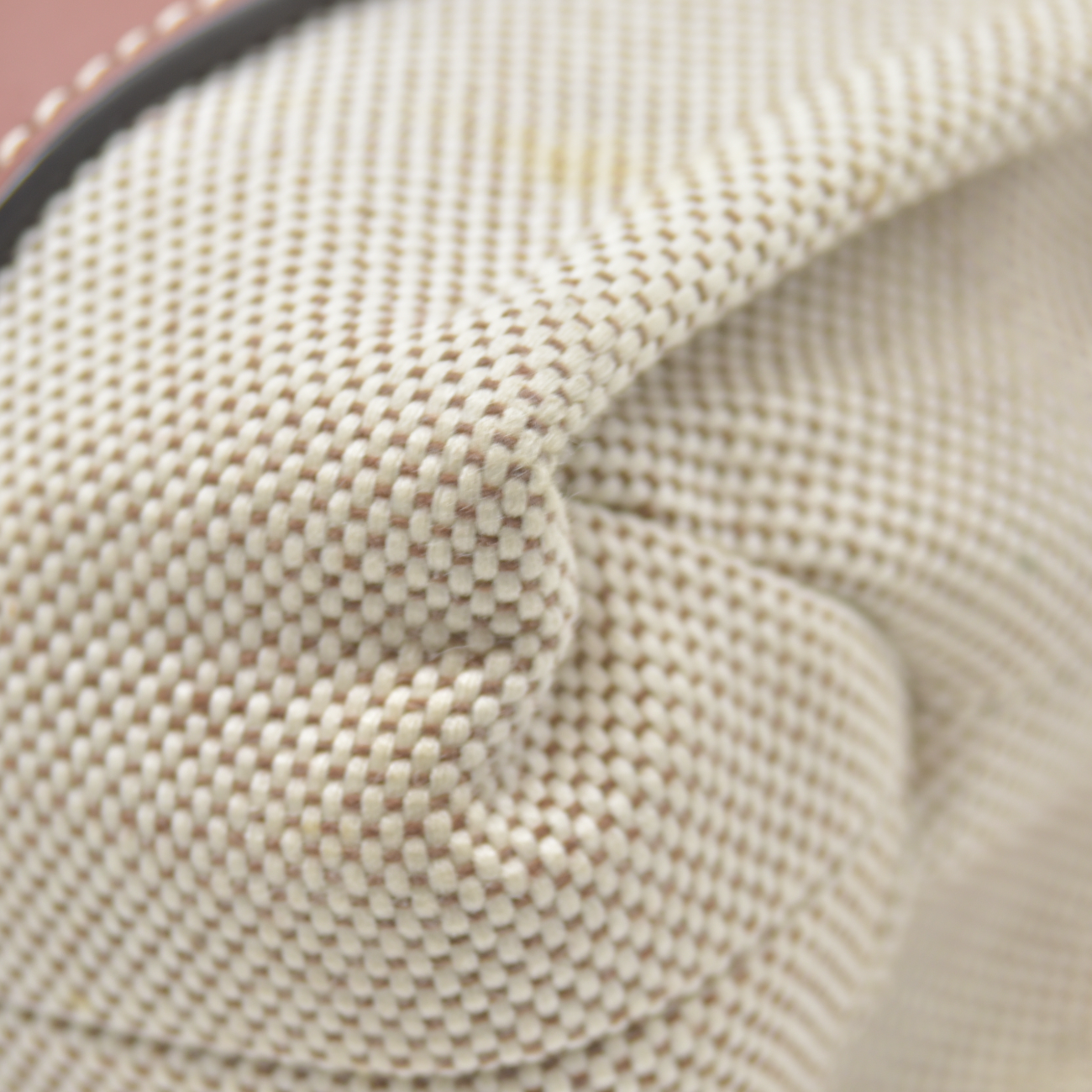 $1250 Chloe Canvas Small Woody Tote Bag Beige