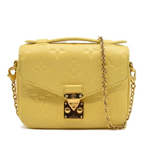 LOUIS VUITTON Empreinte Micro Metis Yellow