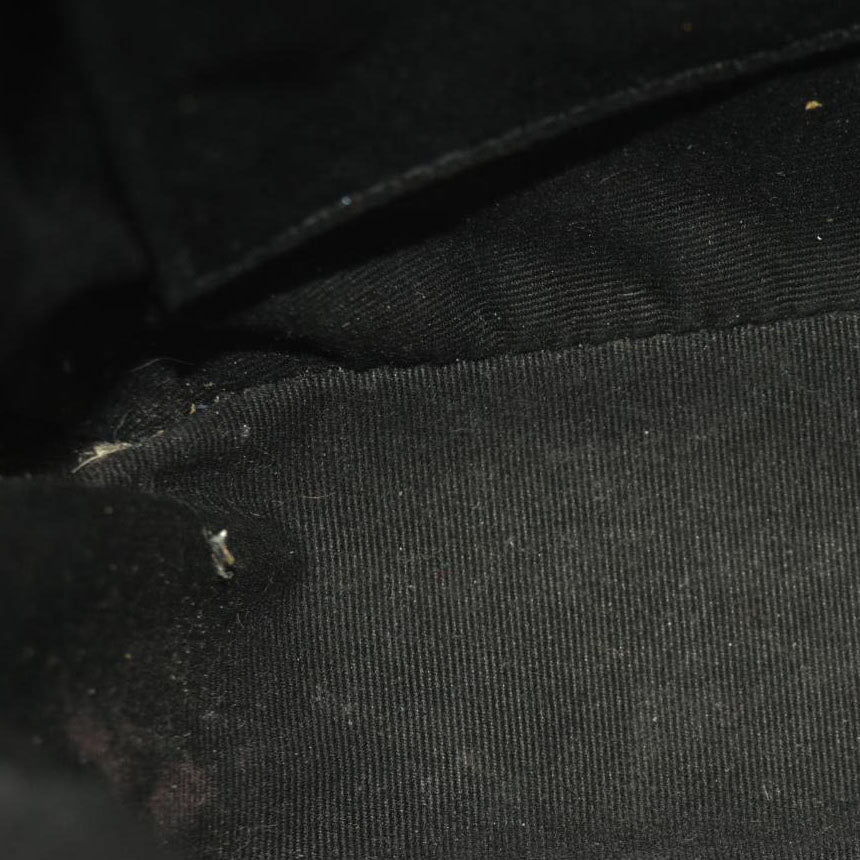 Saint Laurent  Calfskin Matelasse Monogram Lou CameraBag Black