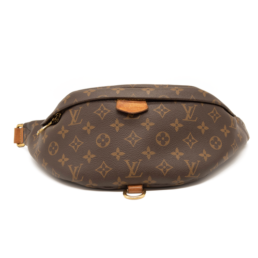 MI3198 USED Louis Vuitton Bumbag Brown Monogram Canvas Messenger Bag Fanny Pack