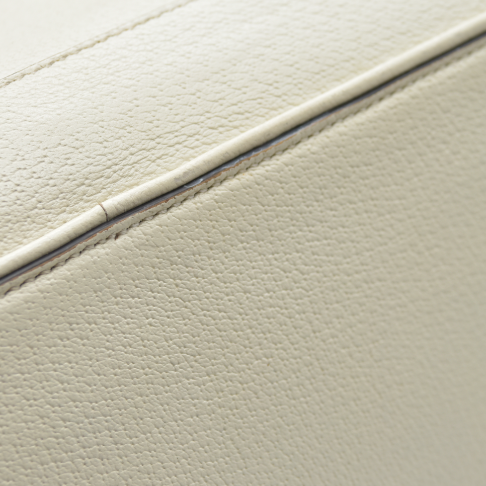 $2250 Gucci Ophidia Medium White Shopper Tote Bag