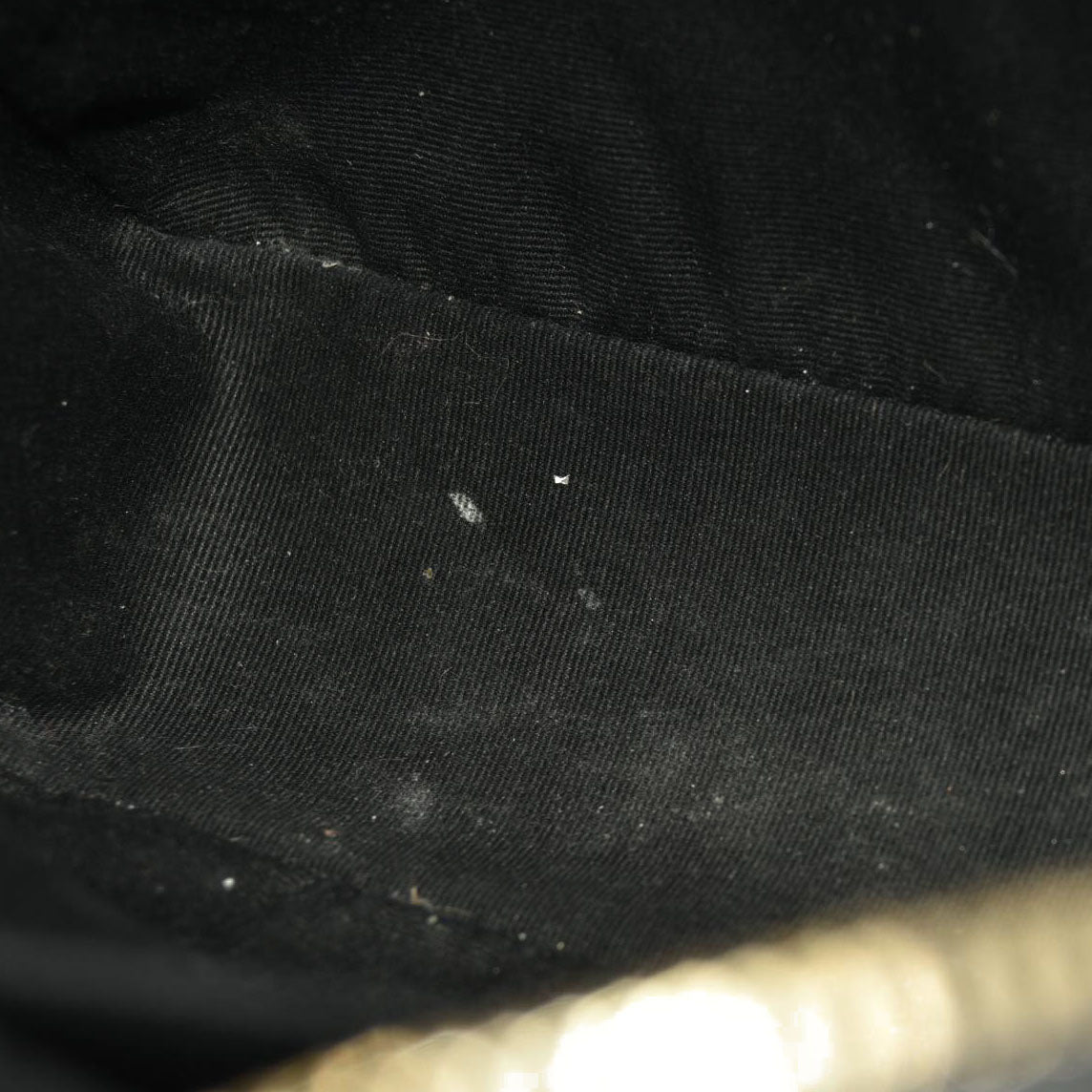 Saint Laurent  Calfskin Matelasse Monogram Lou CameraBag Black