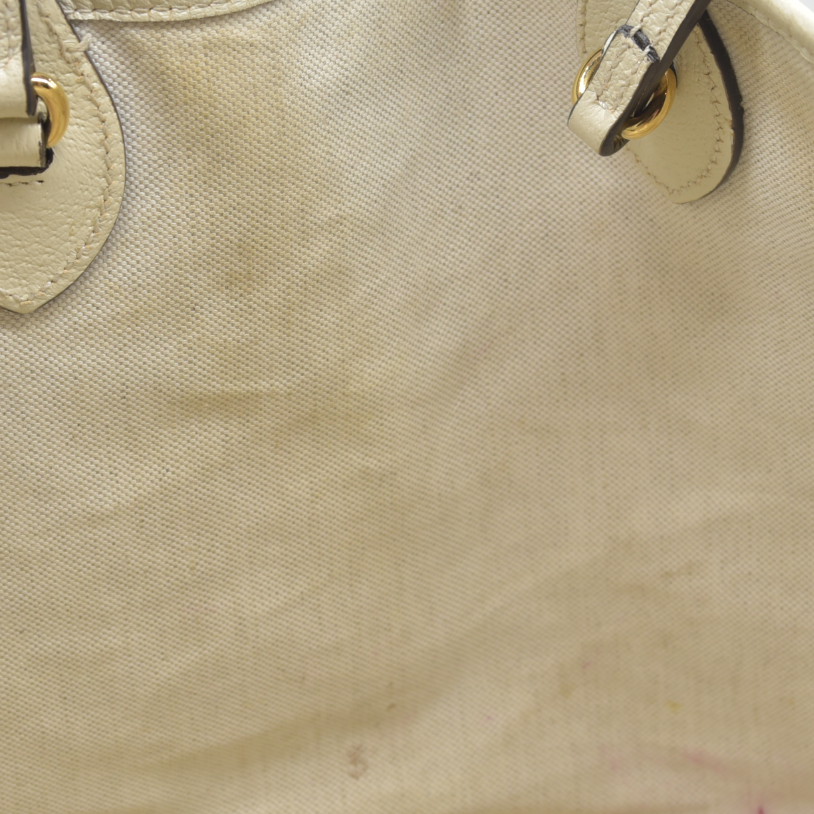$2250 Gucci Ophidia Medium White Shopper Tote Bag