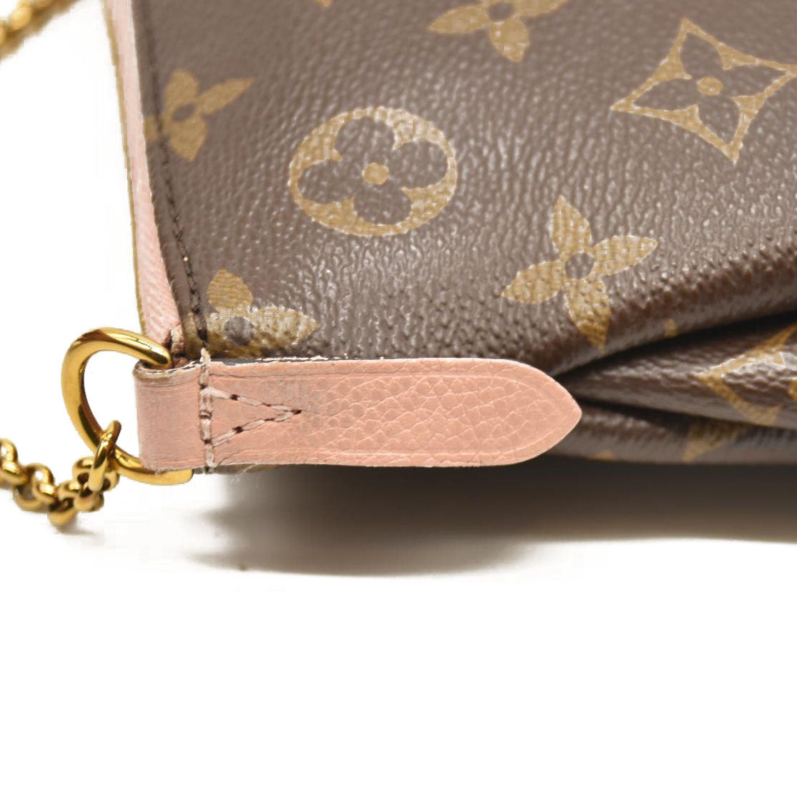 LOUIS VUITTON Pallas Clutch Monogram Rose Poudre GI1167