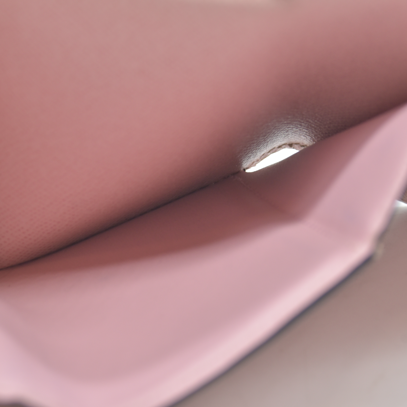 $605 2018 LOUIS VUITTON Monogram Canvas Zoe Wallet Rose Ballerine MI4108