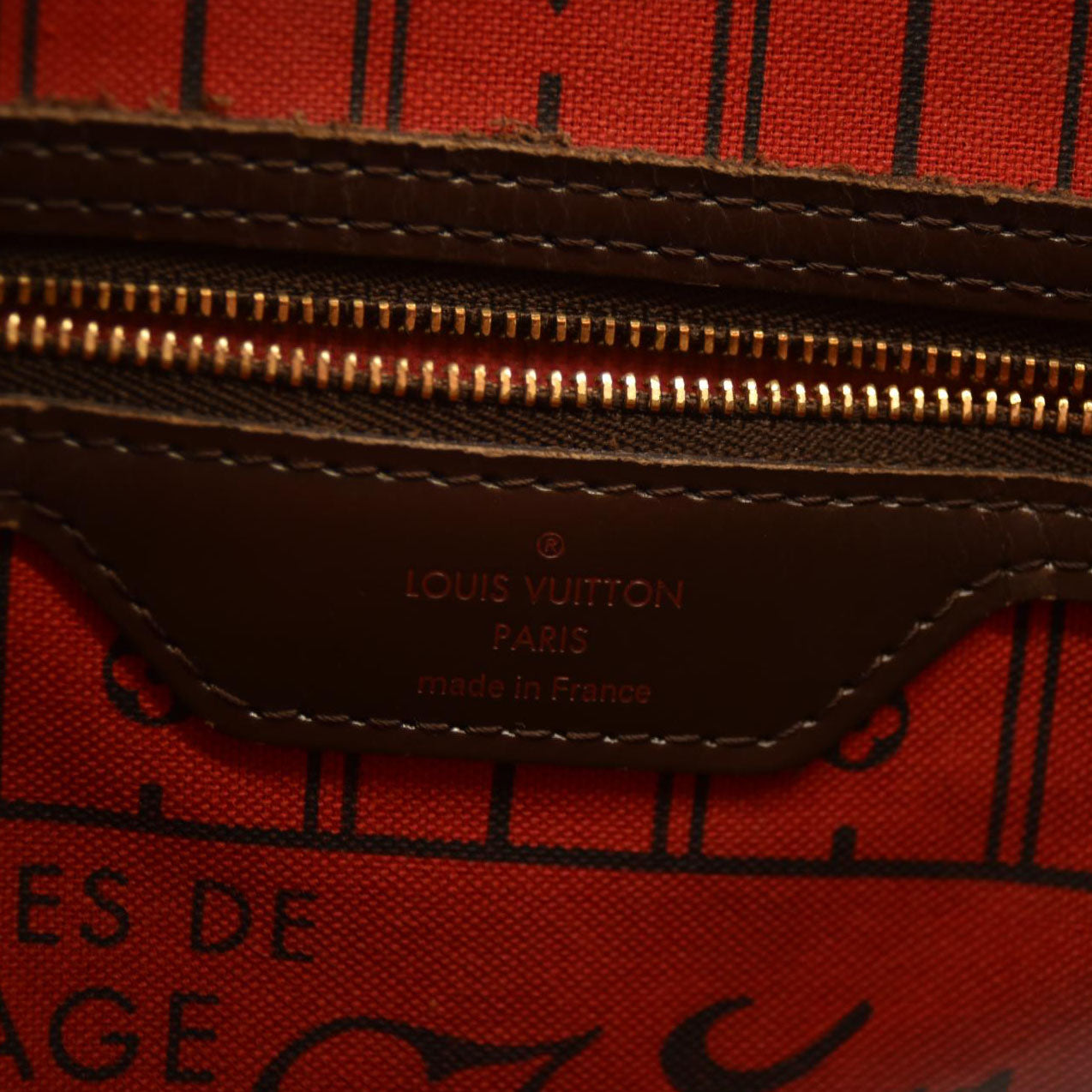 Louis Vuitton  Damier Ebene Neverfull PM VI2078