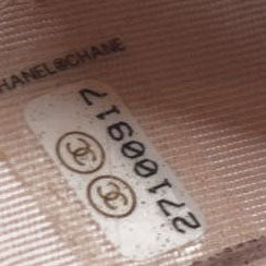 $4500 Chanel  Canvas Small Deauville Clutch With Chain Pink