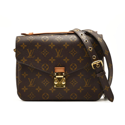 LOUIS VUITTON Monogram Pochette Metis DU4156
