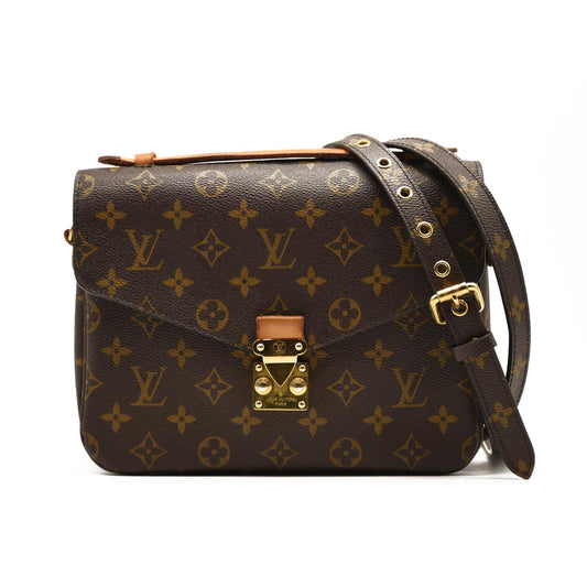 USED LOUIS VUITTON Monogram Pochette Metis DU4156