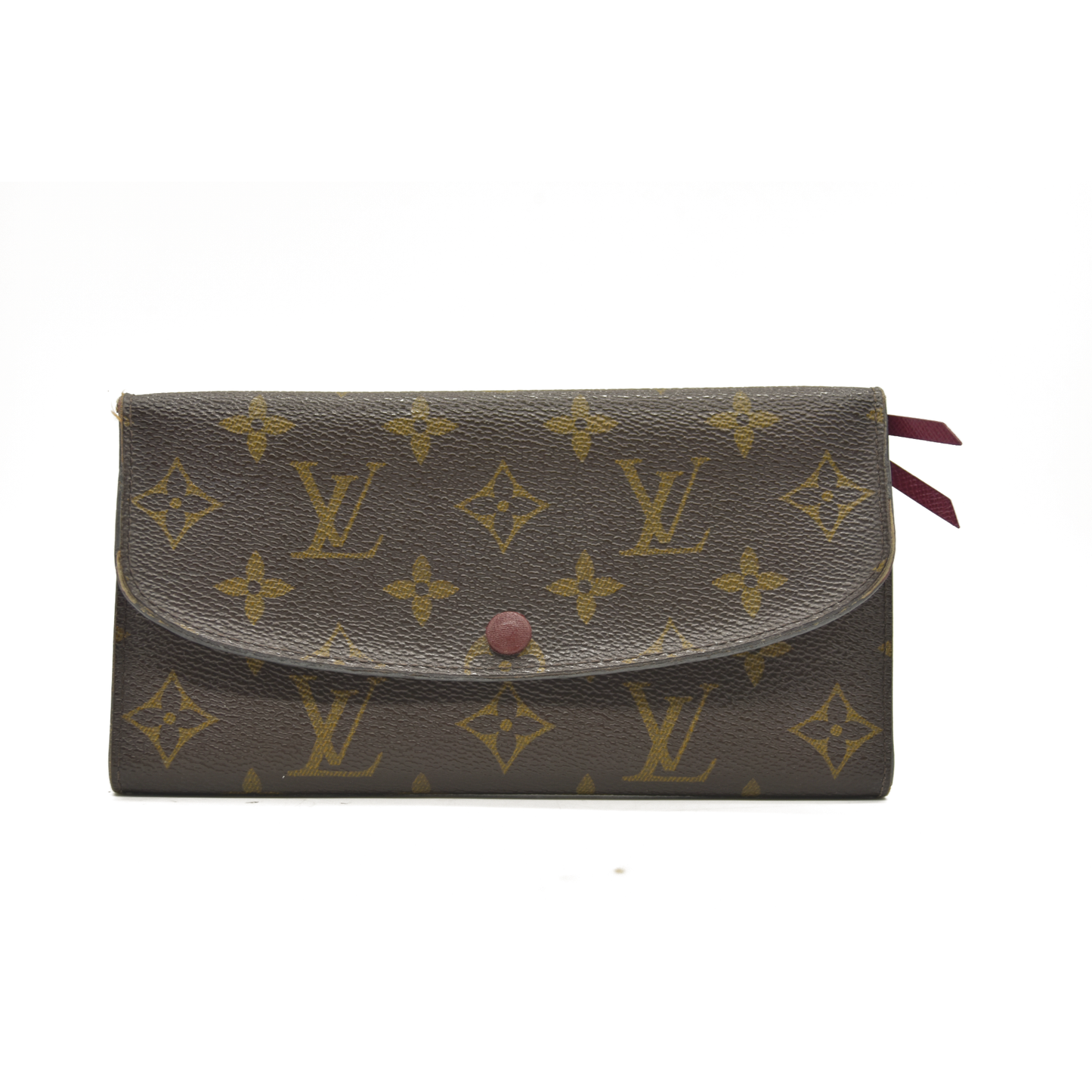 Louis Vuitton Monogram Emilie Wallet Fuchsia TA0196