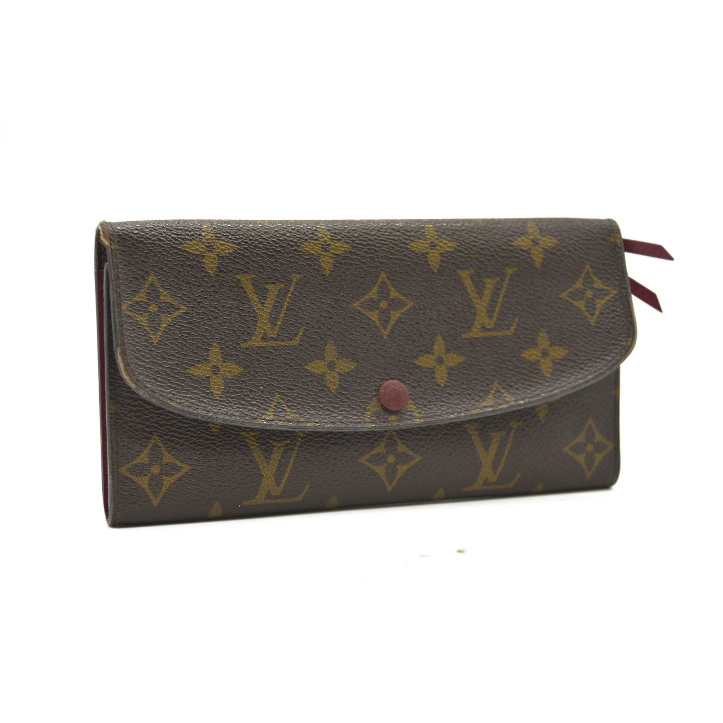 Louis Vuitton Monogram Emilie Wallet Fuchsia TA0196