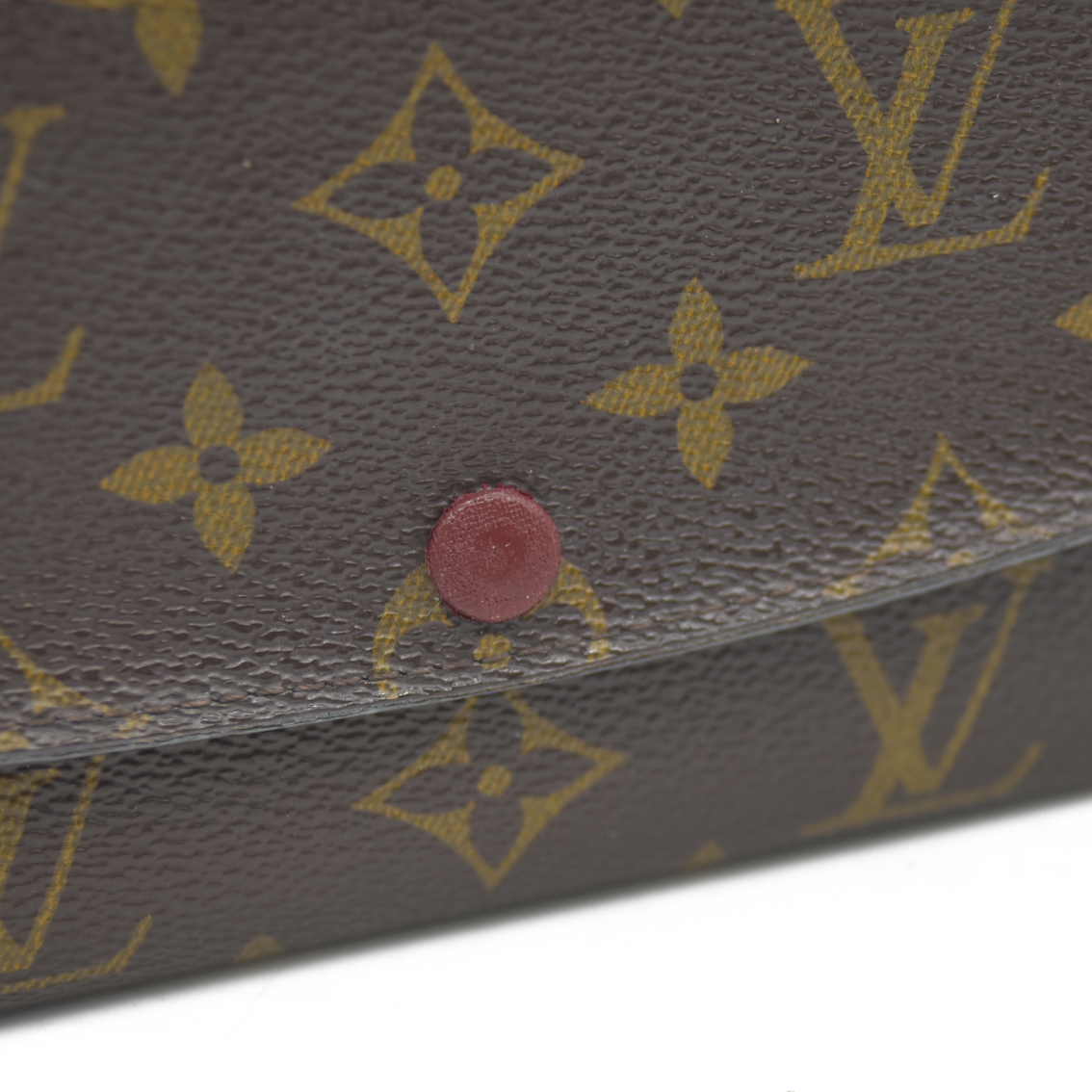 Louis Vuitton Monogram Emilie Wallet Fuchsia TA0196