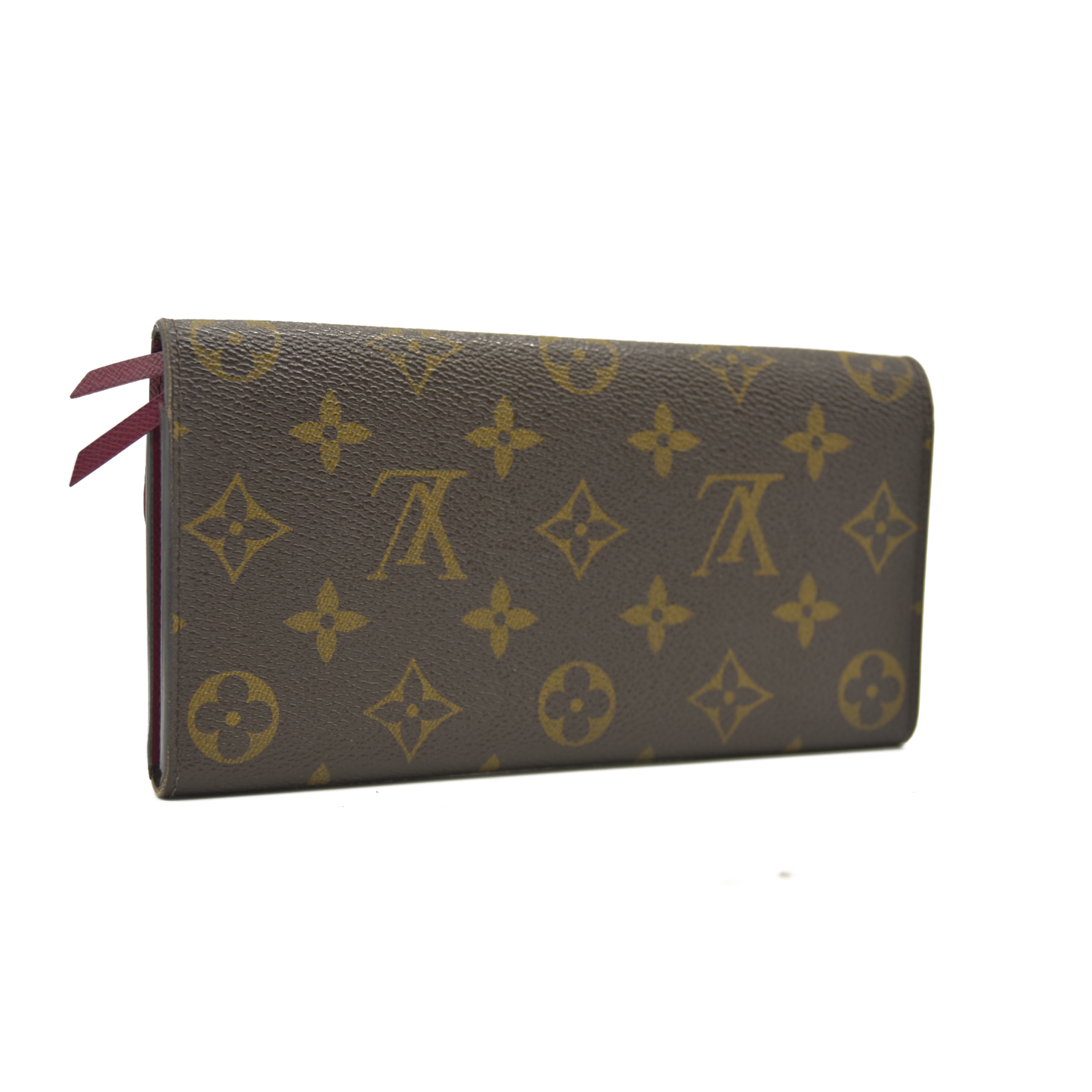 Louis Vuitton Monogram Emilie Wallet Fuchsia TA0196