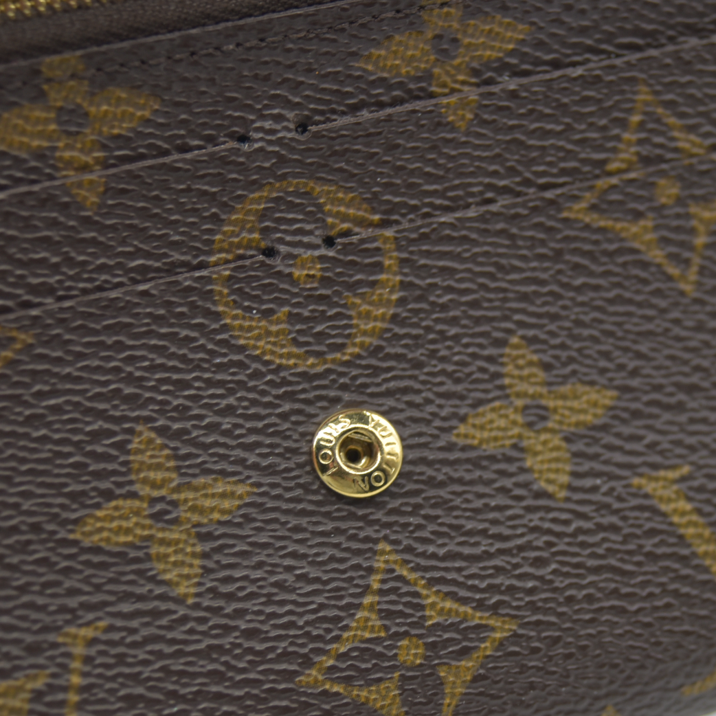 Louis Vuitton Monogram Emilie Wallet Fuchsia TA0196