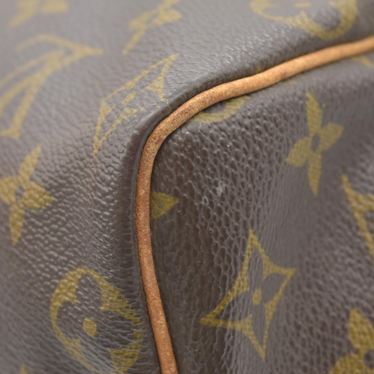 $1490 1989 Louis Vuitton  Speedy 25 Brown Monogram MI8911