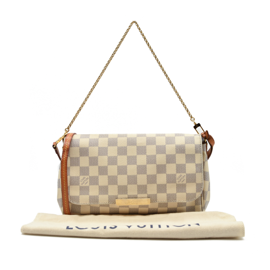 Louis Vuitton  Damier Azur Favorite MM DU3156 Crossbody