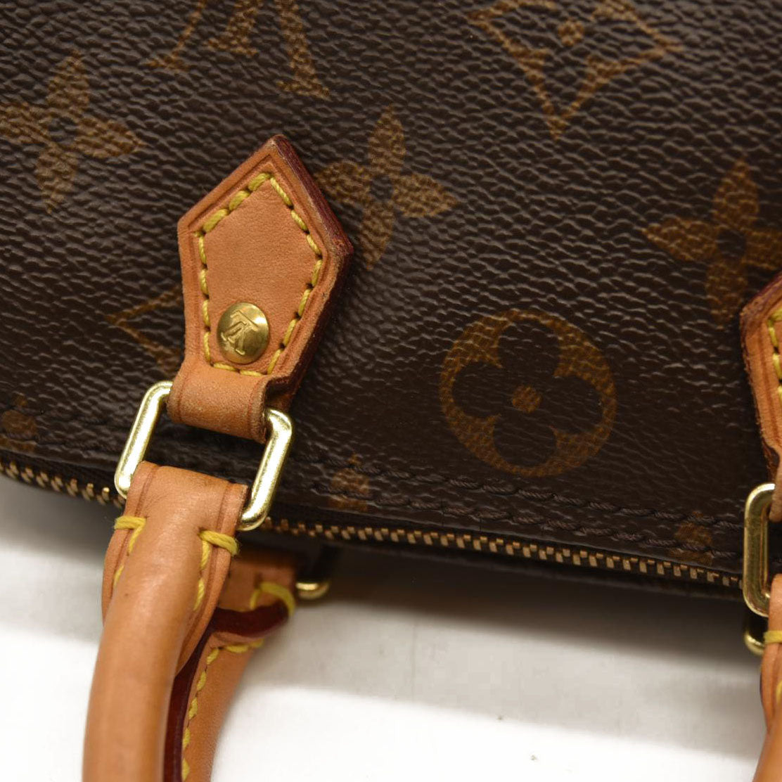 LOUIS VUITTON  Monogram Nano Speedy TR0167