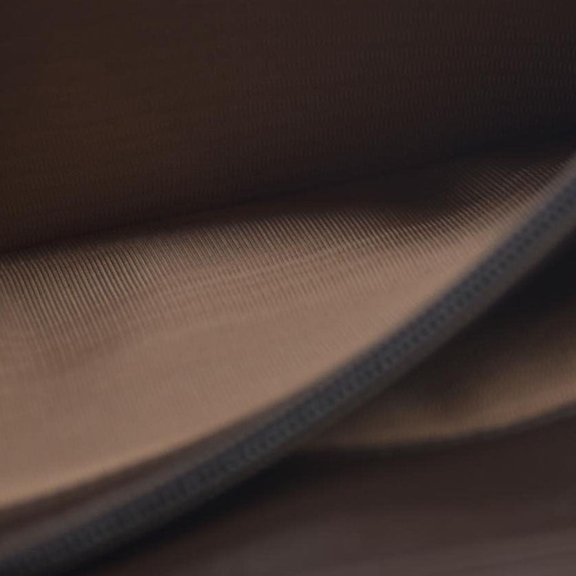 Salvatore Ferragamo Gancini  $795 Leather Long Bifold Wallet Brown/7BH0196