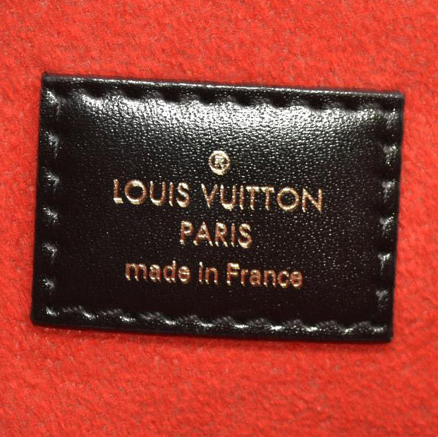 LOUIS VUITTON Monogram Braided Pochette Metis Coquelicot DU3178