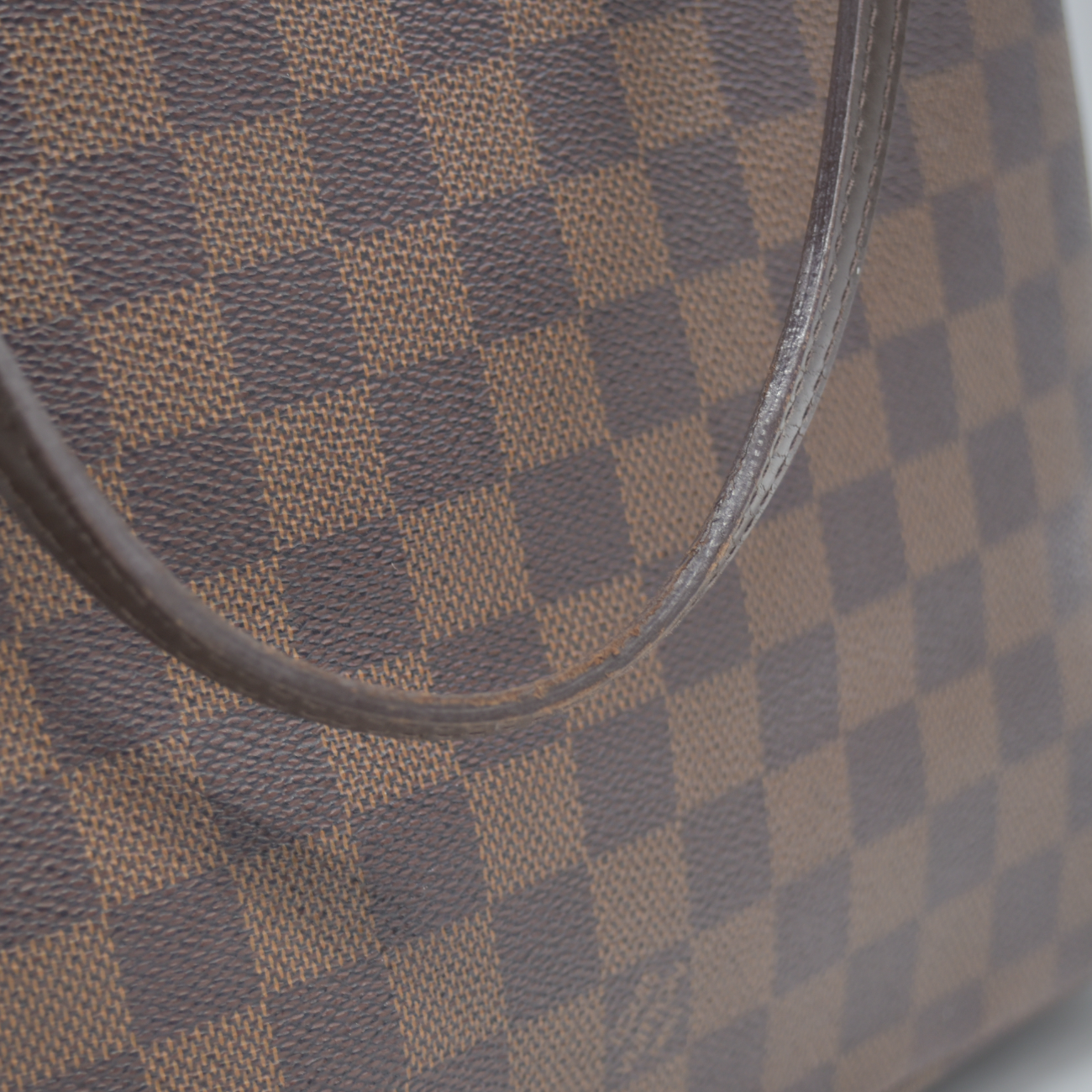 $2240 2010 Louis Vuitton Neverfull MM Damier Ebene  CA0190