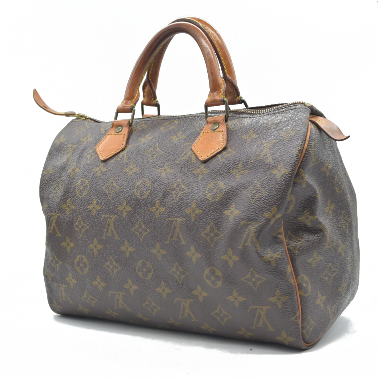 $1660 Louis Vuitton Monogram Speedy 30 VI881 1988