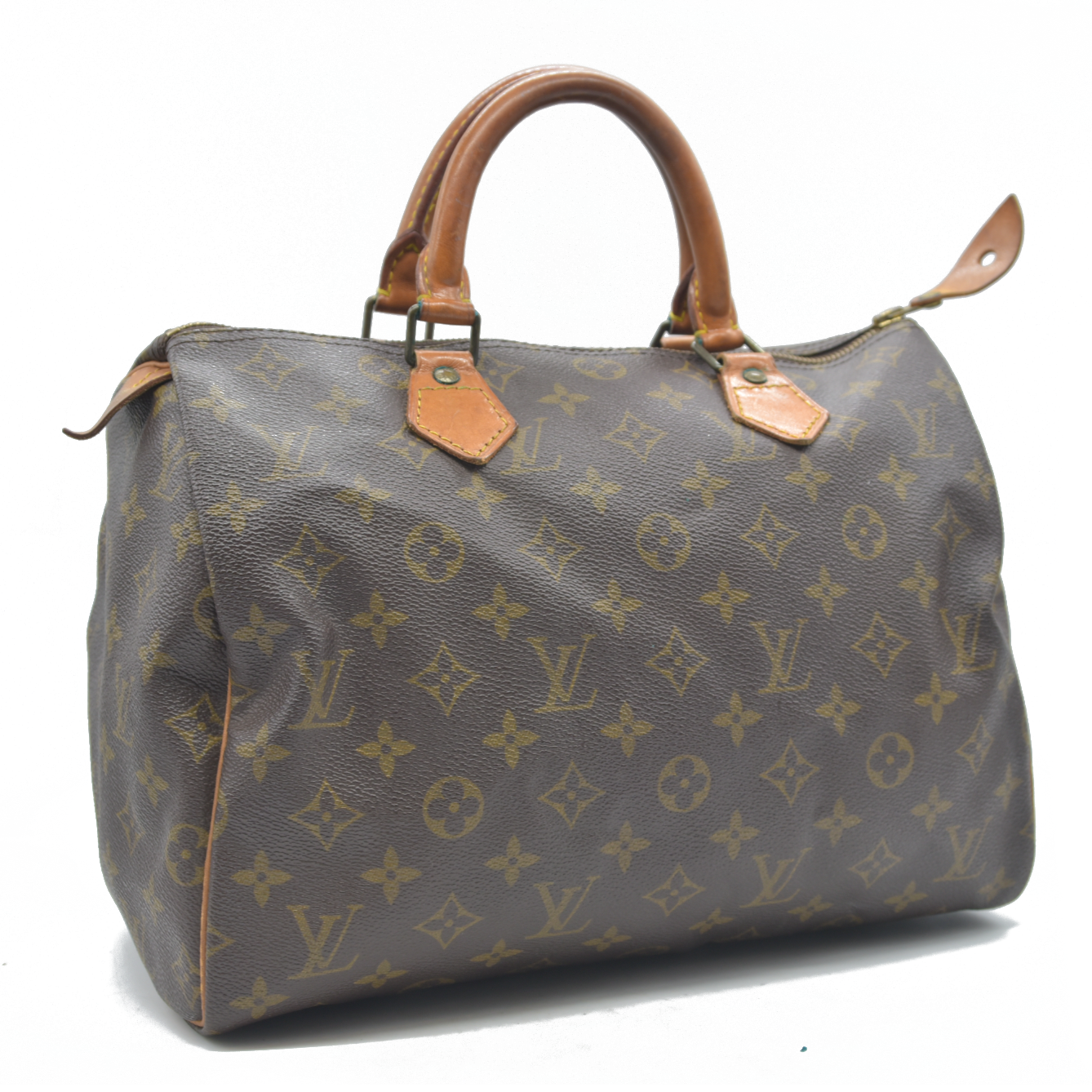 $1660 Louis Vuitton Monogram Speedy 30 VI881 1988
