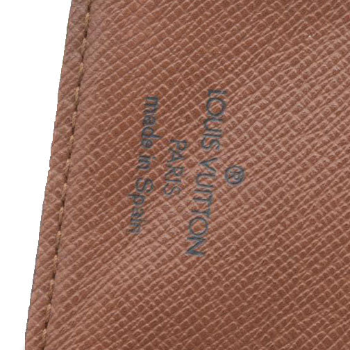$505 Louis Vuitton Monogram Agenda PM Notebook Cover Brown CA1919