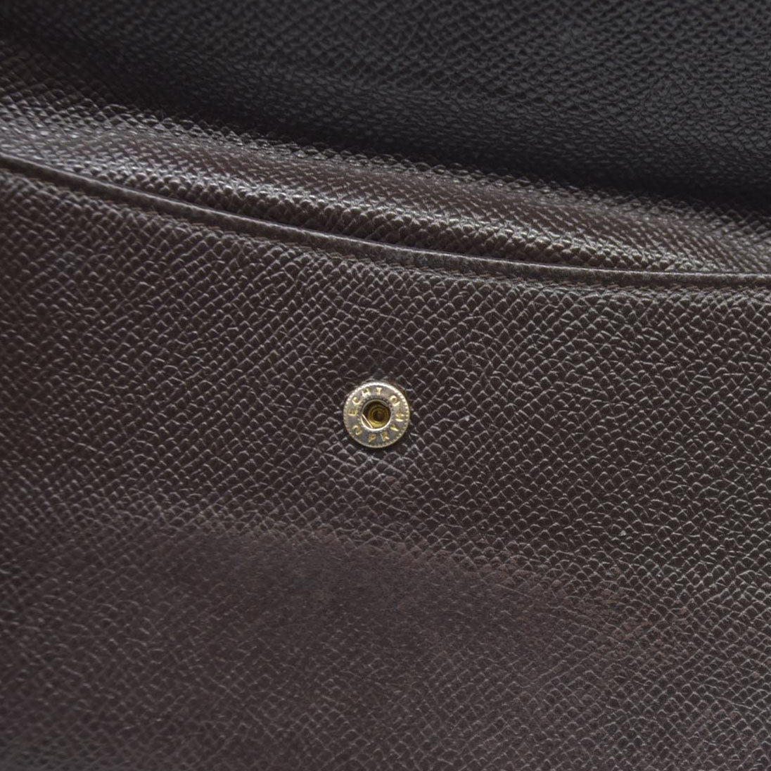 BVLGARI $640 Classico Leather Bifold Long Wallet Brown/7BH0176