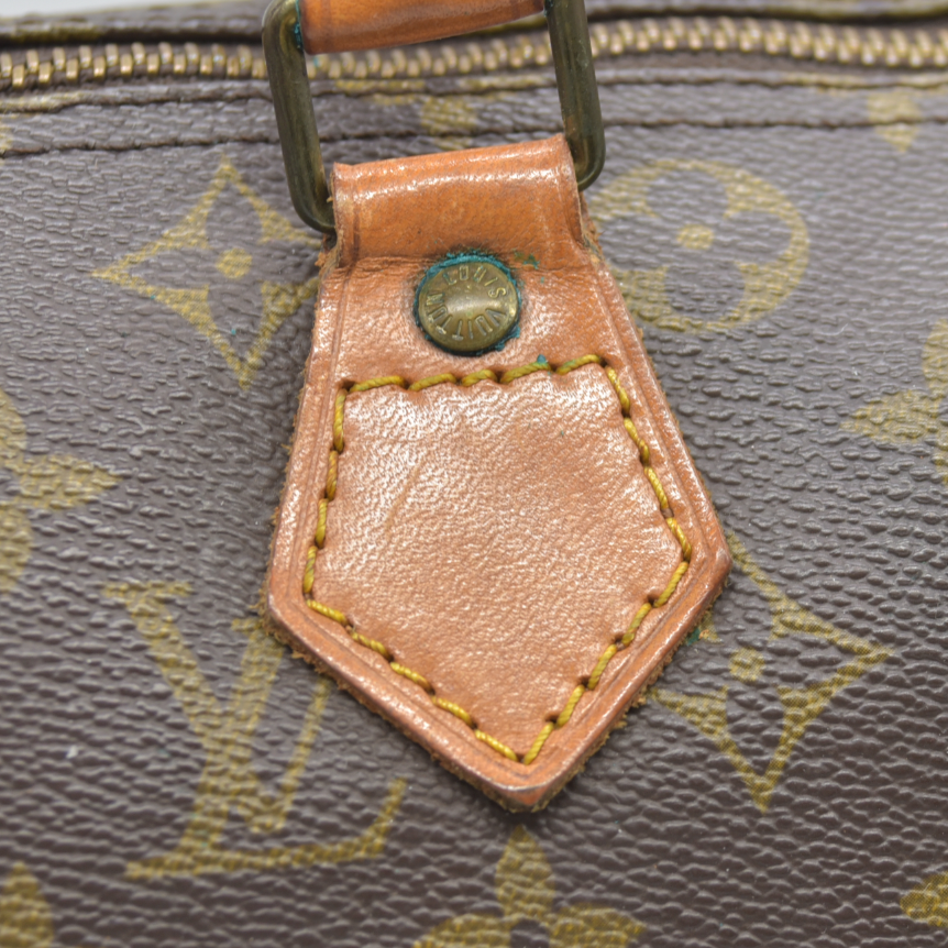 $1660 Louis Vuitton Monogram Speedy 30 VI881 1988