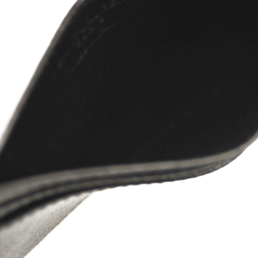 SAINT LAURENT Calfskin Card Case Black
