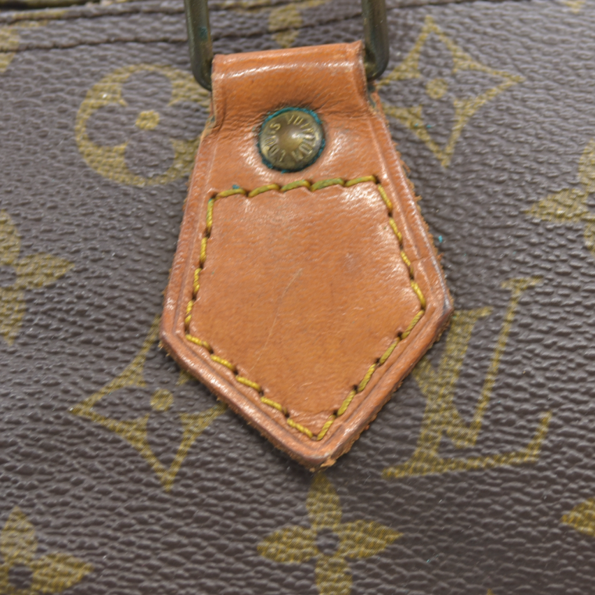 $1660 Louis Vuitton Monogram Speedy 30 VI881 1988