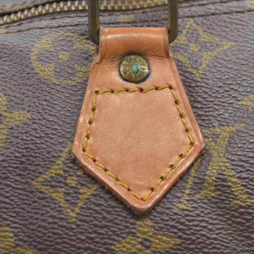 $1660 Louis Vuitton Monogram Speedy 30 VI881 1988