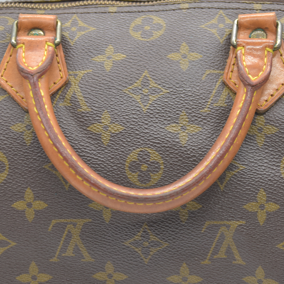 $1660 Louis Vuitton Monogram Speedy 30 VI881 1988