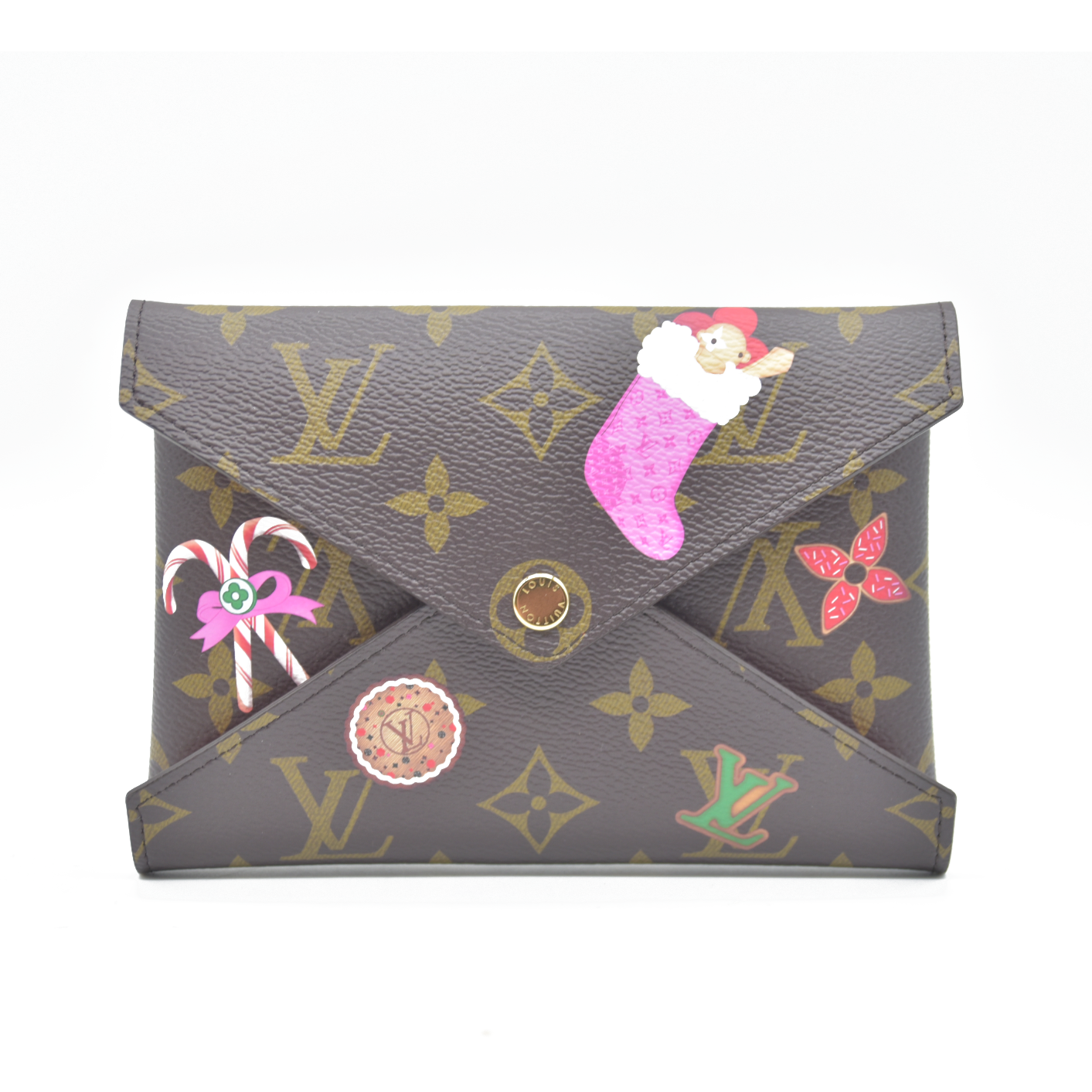 AUCTION $1080 Louis Vuitton Medium Monogram Candy Factory Kirigami Pochette
