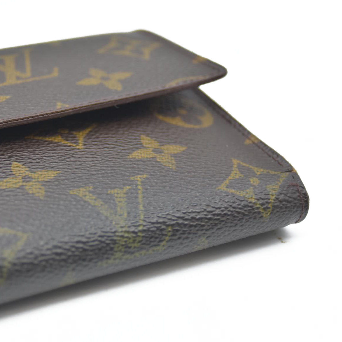 Louis Vuitton $720 Monogram Porte Tresor International Trifold Long Wallet TH0030 2000
