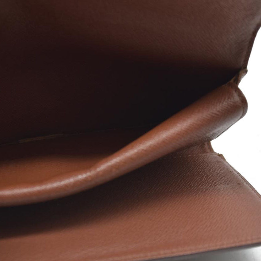 Louis Vuitton $720 Monogram Porte Tresor International Trifold Long Wallet TH0030 2000