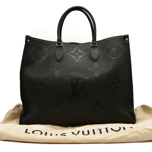 LOUIS VUITTON  Empreinte Monogram Giant Onthego GM Black DU0270