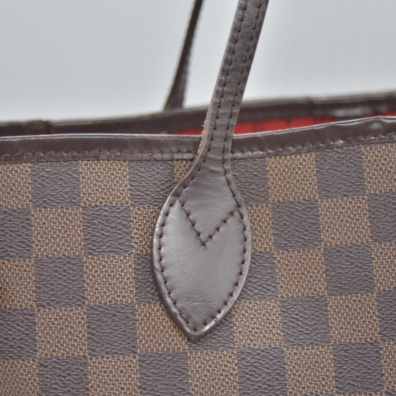 $2240 2008 Louis Vuitton Damier Ebene Neverfull MM SP2088