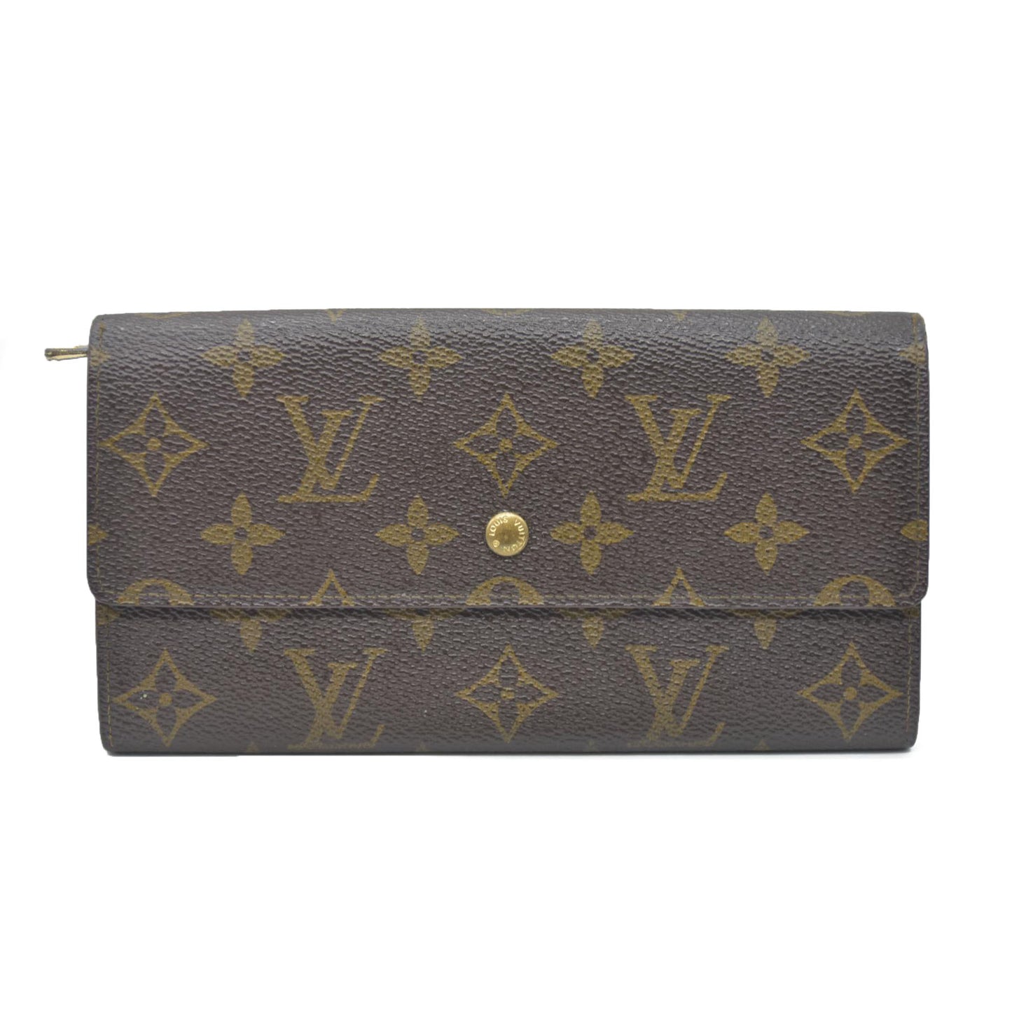 Louis Vuitton $725 Monogram Portefeiulle Sarah Long Bifold Wallet AN1920