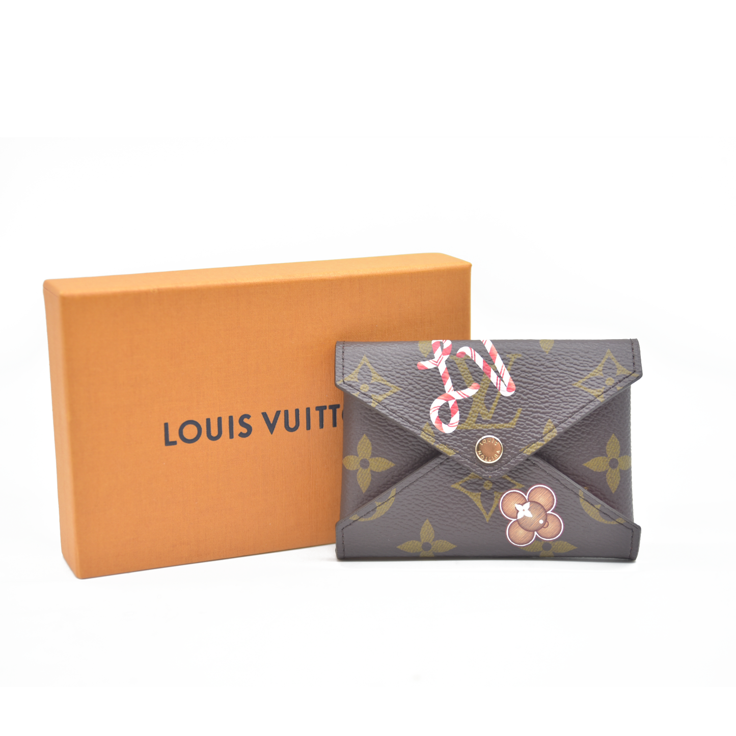 Louis Vuitton Monogram Candy Factory Small Kirigami Pochette Insert Candy Red